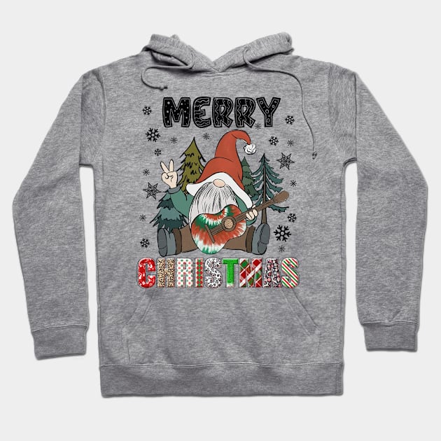 Merry Christmas Gnome Family Funny Xmas Tree Women Men Kids Hoodie by JennyArtist